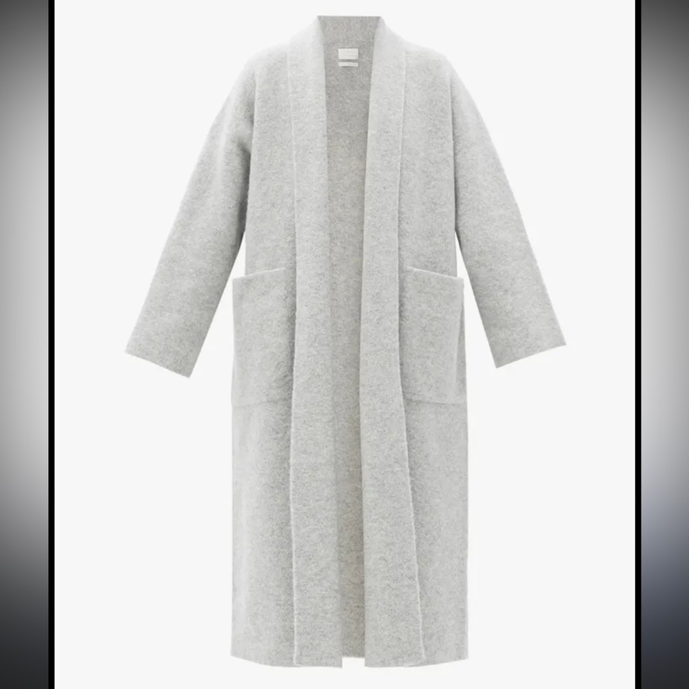 Mustard Seed Light Gray Long Robe